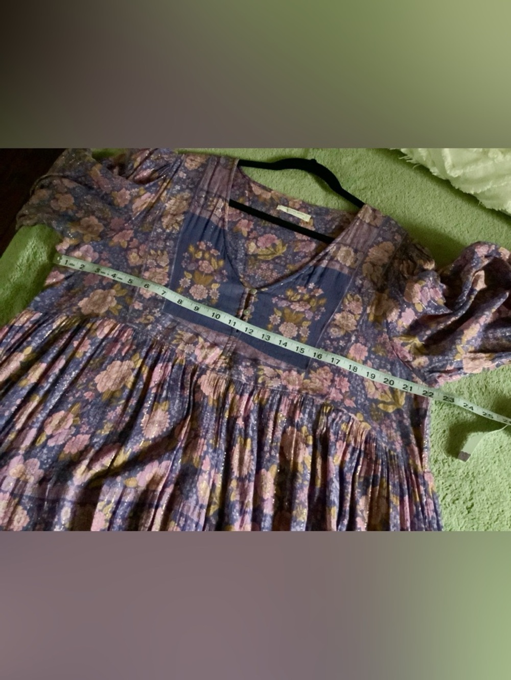 Spell Lavender Floral Boho Maxi Dress - Picture 6 of 8